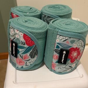 Saxon Floral Horse Leg Wraps